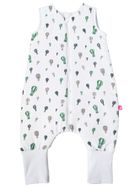 Motherhood, bawełniany śpiworek ocieplany, z nogawkami, TOG 2, miętowe baloniki, 12-18m