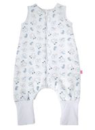 Motherhood, bawełniany śpiworek ocieplany, z nogawkami, TOG 2, niebieskie misie, 12-18m