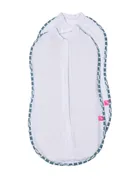 Motherhood, Classics Niebieski, Zip&Swaddle, otulacz, rozmiar 1, 2,5-5 kg, 2 szt.