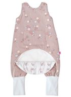 Motherhood, ocieplany śpiworek z nogawkami i kieszonką, TOG 2, różowe guziki, 1.5-2.5l