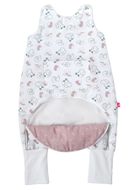 Motherhood, ocieplany śpiworek z nogawkami i kieszonką, TOG 2, różowe misie, 1.5-2.5l