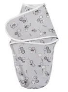 Motherhood, otulacz na rzep, szare guziki