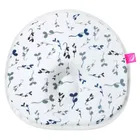 Motherhood, poduszka stabilizująca dla niemowląt, ergonomiczna, niebieskie listki