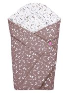 Motherhood, rożek bawełniany, wrzosowe listki, 75-75 cm