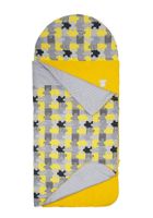 Motherhood, śpiworek przedszkolaka, puzzle szaro-żółte