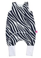 Motherhood, Zebra Niebieska, śpiworek letni z innowacyjnym zapięciem, TOG 1, 12-18m