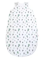 Motherhood, Zip-A-Round, bawełniany śpiworek, 2w1, TOG 2, miętowe baloniki, 3-18m