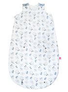 Motherhood, Zip-A-Round, bawełniany śpiworek, 2w1, TOG 2, niebieskie misie, 3-18m