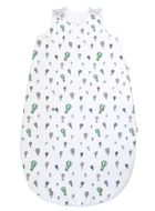 Motherhood, Zip-A-Round, bawełniany śpiworek letni, 2w1, TOG 1, miętowe baloniki, 3-18m