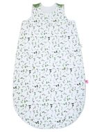 Motherhood, Zip-A-Round, bawełniany śpiworek letni, 2w1, TOG 1, zielone listki, 3-18m