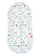 Motherhood, Zip&Swaddle, otulacz, zielone listki, 2.5-5 kg