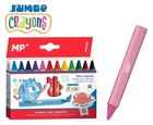 MP Main Paper, Jumbo, kredki woskowe, 12 kolorów