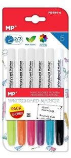 MP Main Paper, marker do tablic, 2 mm, 3 mm, 6 kolorów, 6 szt.