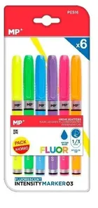 MP Main Paper, marker fluorescencyjny, 1 mm, 3 mm, 6 szt.
