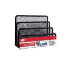 MP Main Paper, organizer na biurko, siatkowy metalowy, czarny