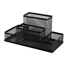 MP Main Paper, organizer na biurko, siatkowy metalowy, czarny