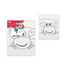 MP Main Paper, płótno do malowania, krab, 20-25 cm