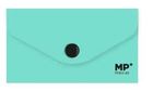 MP Main Paper, teczka kopertowa na zatrzask, turkusowa, 1 szt.