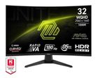 MSI, monitor, 31.5", MAG 325CQF WQHD, 180Hz