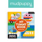 Mudpuppy, dwustronna kontrastowa książeczka harmonijka, pojazdy