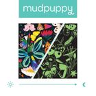 Mudpuppy, Motyle, puzzle, świecące w ciemności, 500 elementów