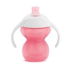 Munchkin, kubek treningowy z ustnikiem odpornym na gryzienie, różowy, 237 ml