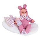 Munecas Antonio Juan, Baby Toneta, lalka hiszpańska, ubranko w kratkę, 34 cm