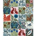 Museums & Galleries, karnet z kopertą, Arts and Crafts tile designs, 17-14 cm