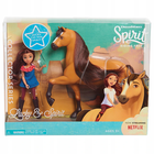 Mustang, Lucky and Spirit, zestaw: lalka, figurka