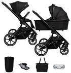 Muuvo, Slick 2.0, wózek wielofunkcyjny, 2w1, Classic Black