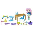 My Little Pony, Equestria Girls, Fluttershy, zestaw z mini lalką