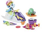 My Little Pony, Equestria Girls, Rainbow Dash, Plaża, zestaw z mini lalką