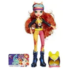 My Little Pony, Equestria Girls, Wondercolts, Motorcross Sunset Shimmer, lalka z akcesoriami