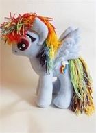 My Little Pony, Kucyk, maskotka, niebieski, 27 cm