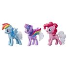 My Little Pony, Tęczowa przemiana, figurki kucyki, 3 szt.