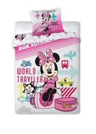 Myszka Minnie, 2-częściowy komplet pościeli, Wzór 06, 160-200 cm