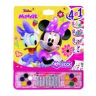 Myszka Minnie, gigablock, zestaw artystyczny 4w1