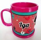 Myszka Minnie, imienny kubek dla dziecka, Iga