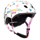 Myszka Minnie, kask ochronny, biały, rozmiar 54-58 cm