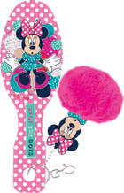 Myszka Minnie, szczotka do włosów z pomponem