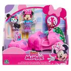 Myszka Minnie, zestaw figurek ze skuterem, pojazd