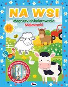 Na wsi. Magnesy do kolorowania