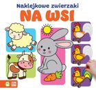 Na wsi. Naklejkowe zwierzaki