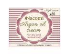 Nacomi, Argan Oil, krem arganowy z kawasem hialuronowym, 30+, na noc, 50 ml