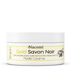 Nacomi, Gold Savon Noir, złote czarne mydło z oliwą z oliwek, 125 g