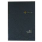 Nakabayashi, notatnik, B5, linie, 8 mm, Yu-Sari, czarny, 1 szt.