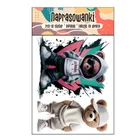 Naprasowanki, naplamki, 2 Misie, zestaw Hip Hop