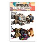 Naprasowanki, naplamki, 2 Misie, zestaw z plecakiem