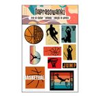 Naprasowanki, naplamki, Koszykówka, 10 elementów