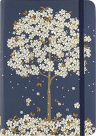 Narcissus, notes B6, linia, 80 kartek, spadające kwiaty, 1 szt.